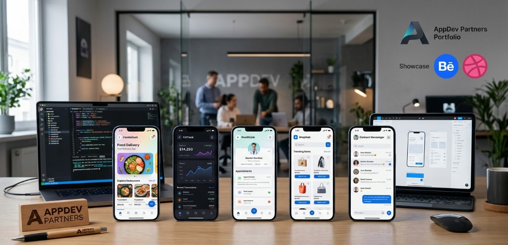 Multi-Vertical Mobile App Studio Showcase