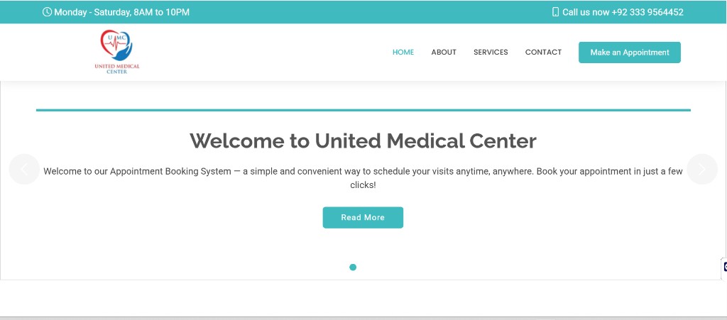 United Medical Center Digital Platform